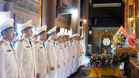 Góp phần lan tỏa hình ảnh đẹp về người chiến sỹ CAND trên quê hương Bác