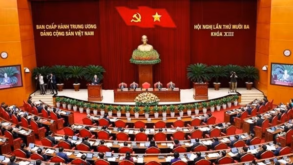 Biểu quyết giới thiệu nhân sự Ban chấp hành Trung ương khóa XIV