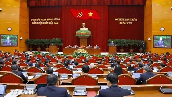 Khai mạc Hội nghị lần thứ 15 Ban Chấp hành Trung ương Đảng khóa XIII