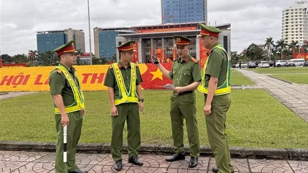 Công an tỉnh Bắc Ninh bảo đảm tuyệt đối an toàn Đại hội Đảng bộ tỉnh