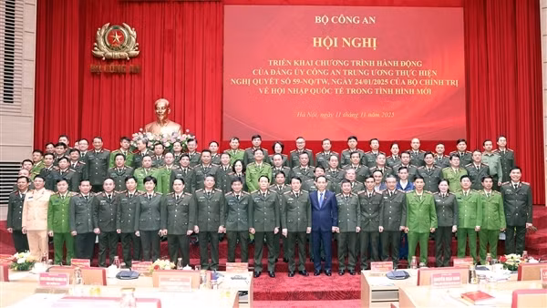 Đảng ủy Công an Trung ương triển khai Chương trình hành động thực hiện Nghị quyết 59