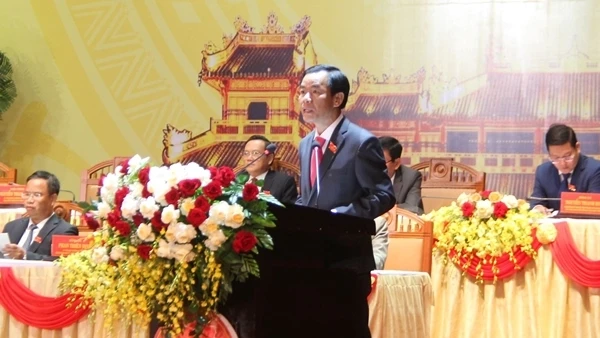 Đồng chí Nguyễn Văn Phương được bầu giữ chức Bí thư Thành ủy Huế