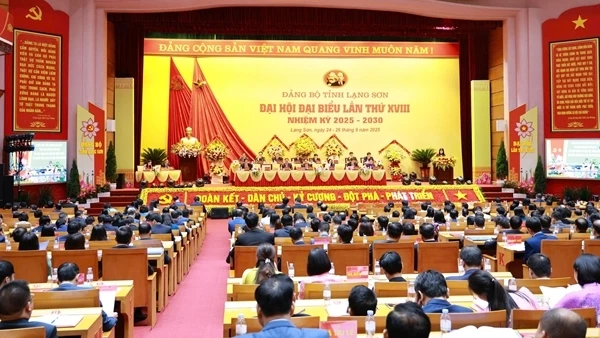 Phiên trù bị Đại hội đại biểu Đảng bộ tỉnh Lạng Sơn lần thứ XVIII, nhiệm kỳ 2025-2030