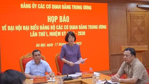 Đại hội đại biểu Đảng bộ các cơ quan Đảng Trung ương lần thứ I sẽ diễn ra ngày 23 - 24/9