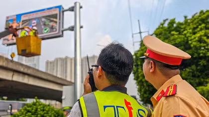 Hà Nội triển khai 36 màn hình LED, tăng hiệu quả điều hành giao thông