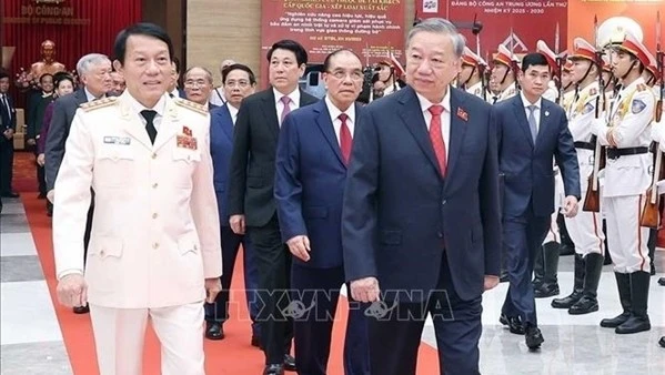 Nơi ứng cử đại biểu Quốc hội của Tổng Bí thư Tô Lâm, lãnh đạo chủ chốt và lãnh đạo Bộ Công an