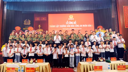 Xây dựng Trường Văn hóa CAND I trở thành "điểm sáng điển hình" trong sự nghiệp trồng người 