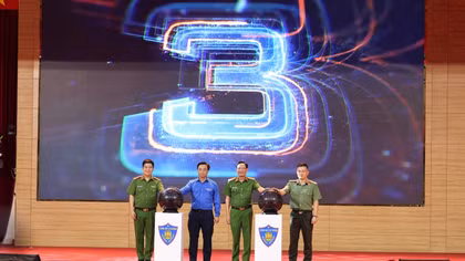 Bộ Tư lệnh CSCĐ ra mắt công trình thanh niên chuyển đổi số