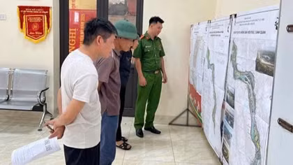 Bảo đảm an ninh trật tự các điểm lấy ý kiến quy hoạch phân khu đô thị sông Hồng
