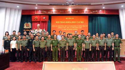Khẳng định vai trò của lực lượng CAND trong bảo đảm ANTT giai đoạn 1975-1996