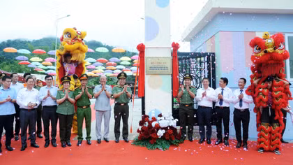 Khánh thành ngôi trường mầm non khang trang nơi biên cương Lạng Sơn