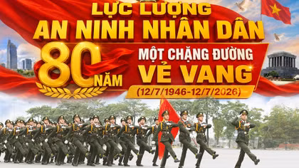 Lực lượng An ninh nhân dân – 80 năm một chặng đường vẻ vang (12/7/1946-12/7/2026)