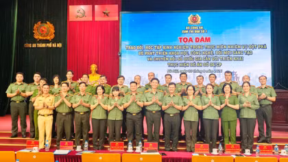 Công an 3 thành phố chia sẻ mô hình chuyển đổi số hiệu quả