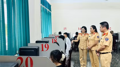 Nâng cao hiệu quả sát hạch, cấp đổi Giấy phép lái xe bằng công nghệ