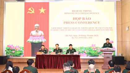  44 đoàn với 30 nước đăng ký tham dự Triển lãm Quốc phòng 2026