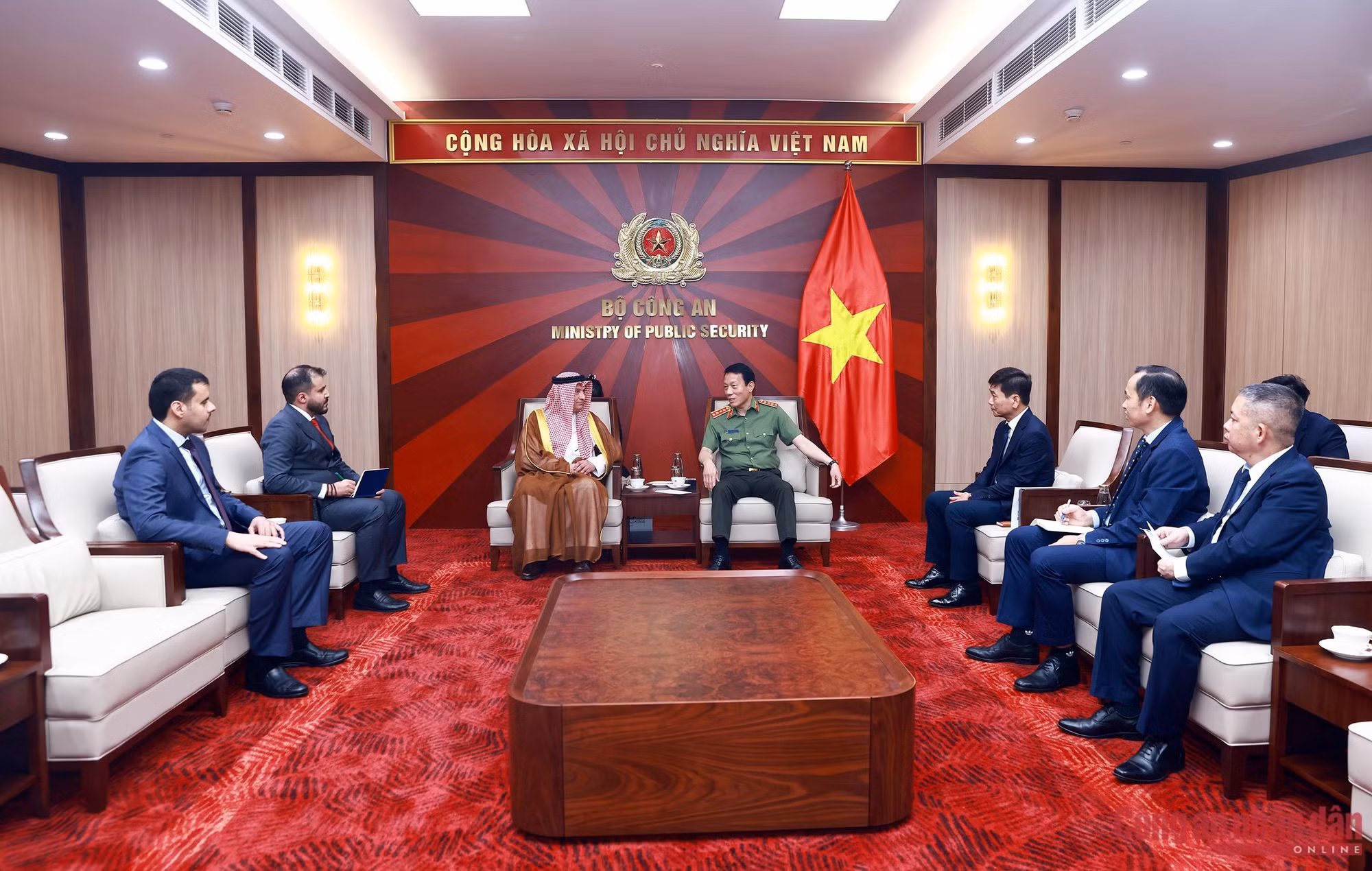 Bộ Công an Việt Nam và các đối tác Saudi Arabia mở rộng hợp tác trên nhiều lĩnh vực -0