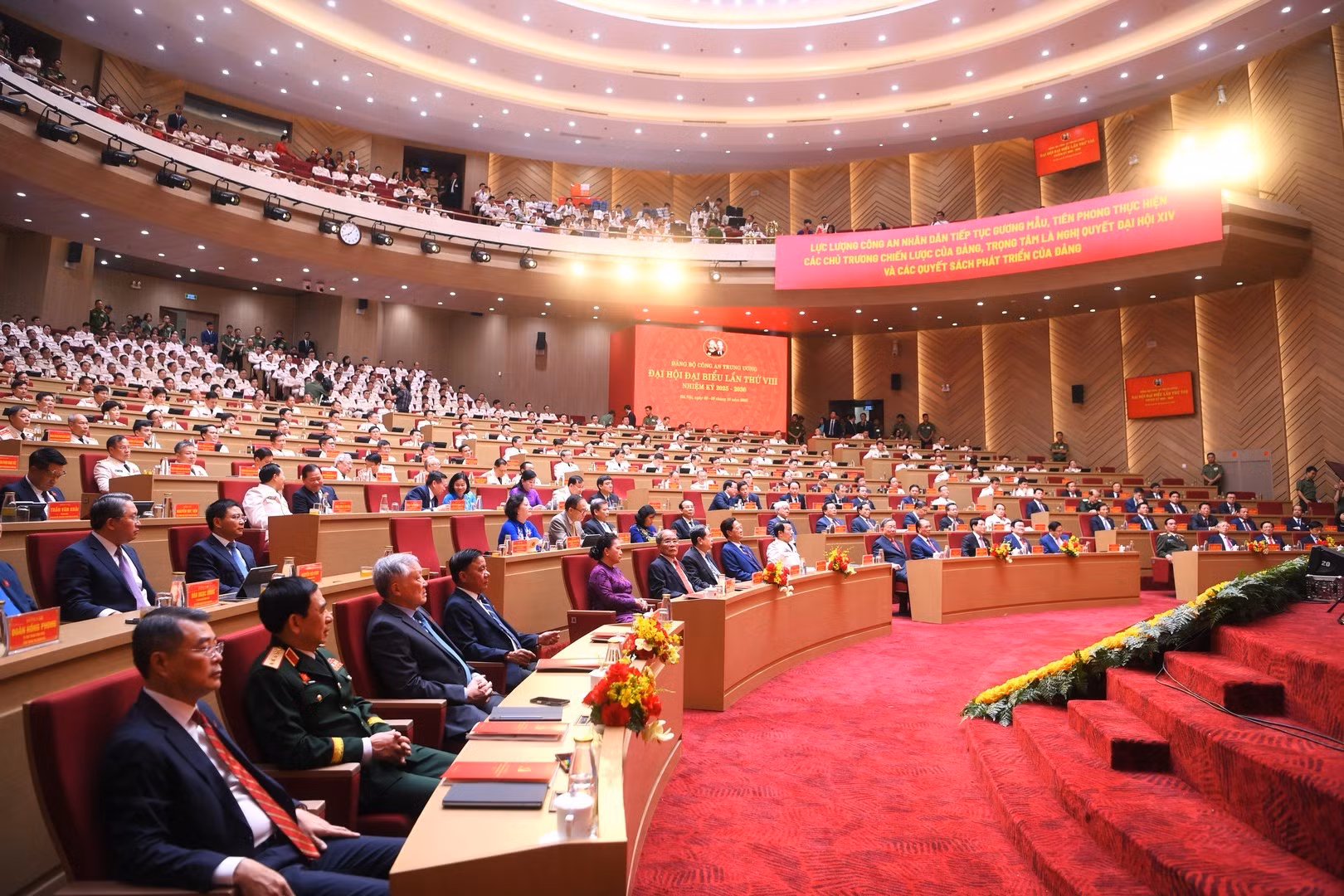 Diễn văn khai mạc của Đại tướng Lương Tam Quang tại Đại hội đại biểu Đảng bộ Công an Trung ương lần thứ VIII ảnh 2