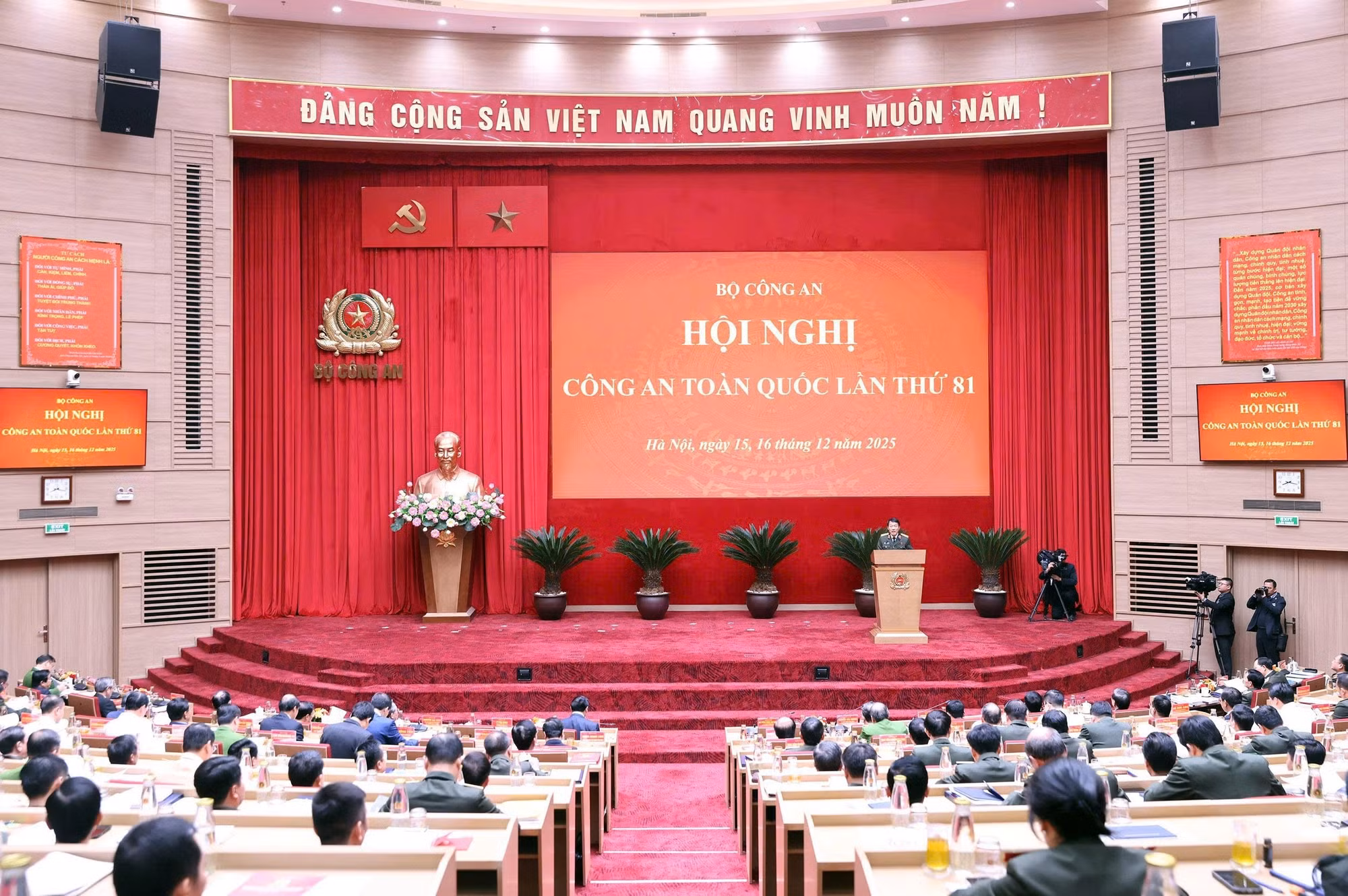 Khai mạc trọng thể Hội nghị Công an toàn quốc lần thứ 81 -0