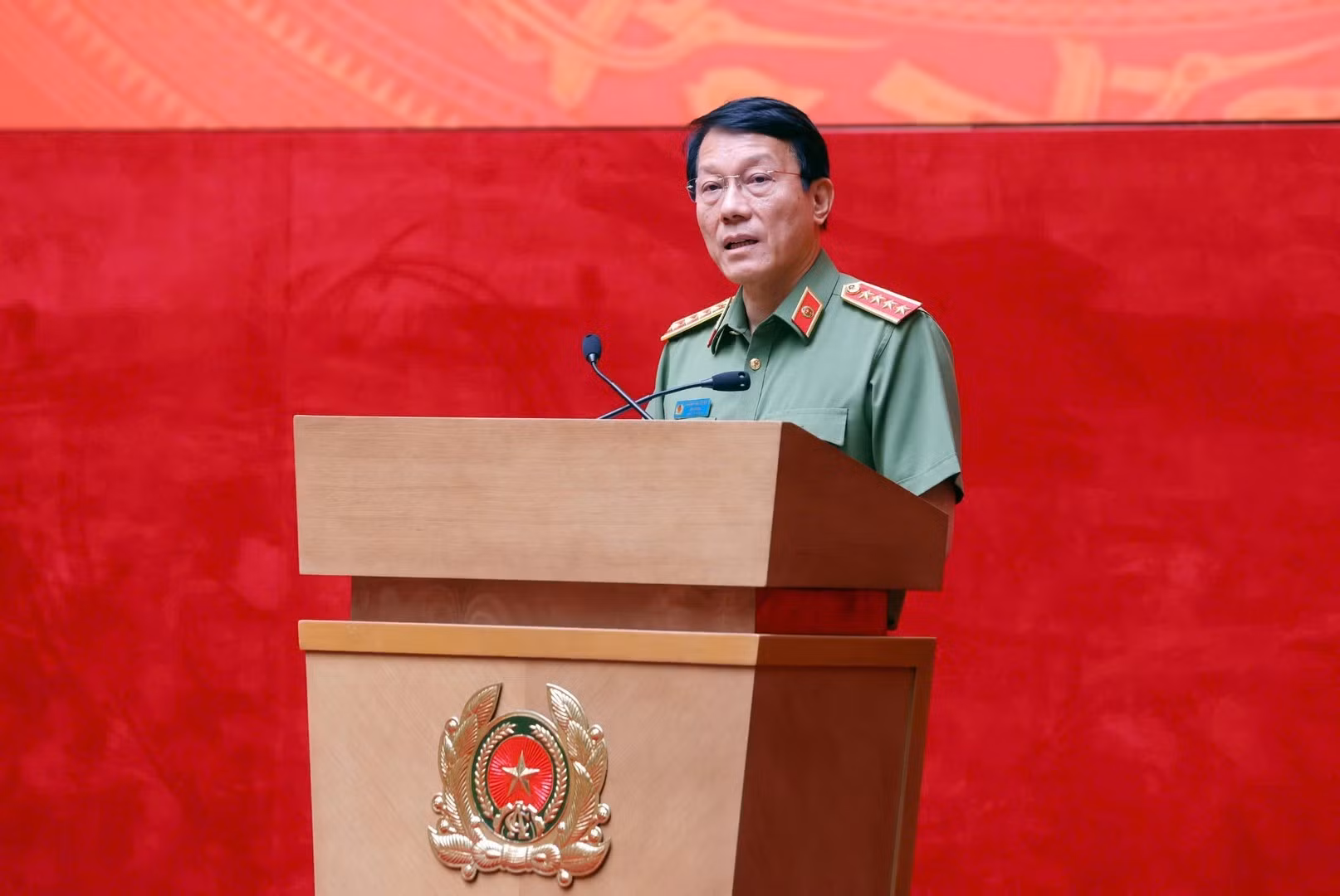 Bộ trưởng Lương Tam Quang phát biểu kết luận Hội nghị.