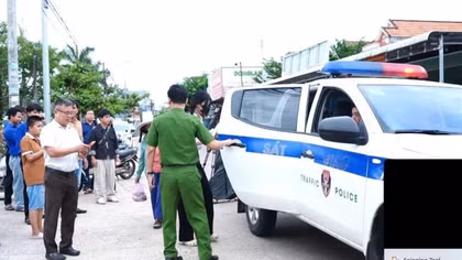 Đi nhầm điểm thi, thí sinh được CSGT hỗ trợ khẩn cấp