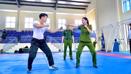 Sẵn sàng cho vòng chung kết Hội thao Công an nhân dân toàn quốc 