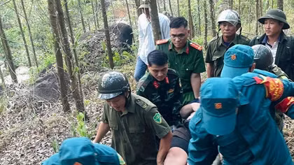 Công an xã băng rừng, kịp thời giải cứu du khách người Đức gặp nạn 