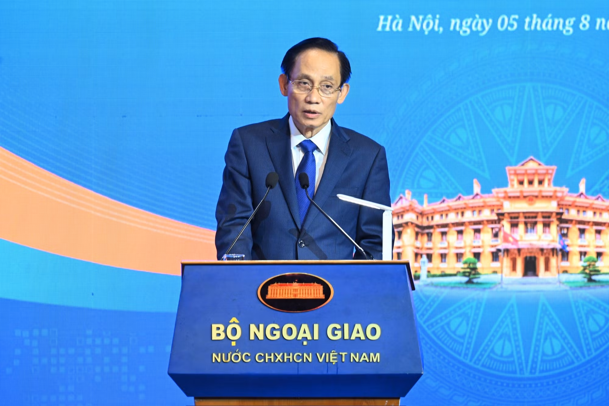 Bộ trưởng Lê Hoài Trung nhấn mạnh ngoại giao KHCN, ĐMST và CĐS đang trở thành một trụ cột quan trọng của nền ngoại giao phục vụ phát triển.