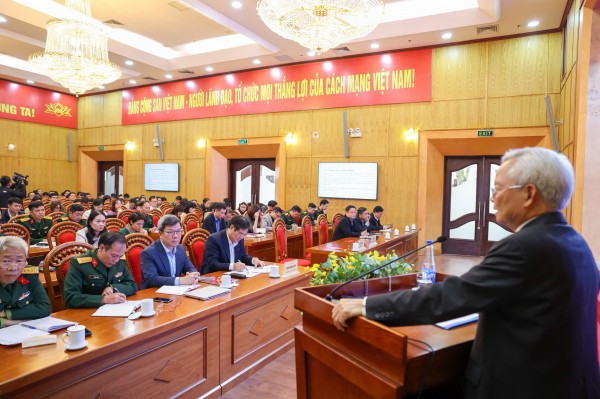 Các đại biểu dự hội nghị tại điểm cầu Hà Nội