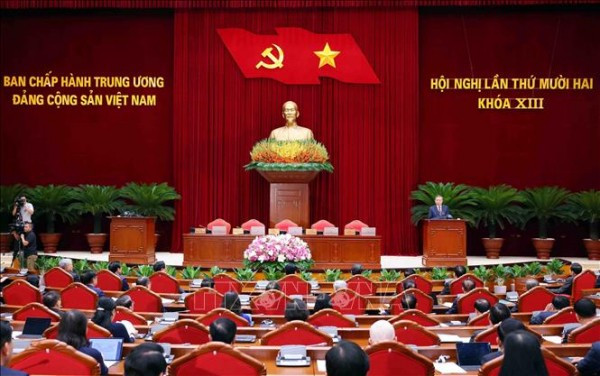 Tổng Bí thư Tô Lâm phát biểu bế mạc Hội nghị lần thứ 12 Ban Chấp hành Trung ương Đảng khóa XIII.