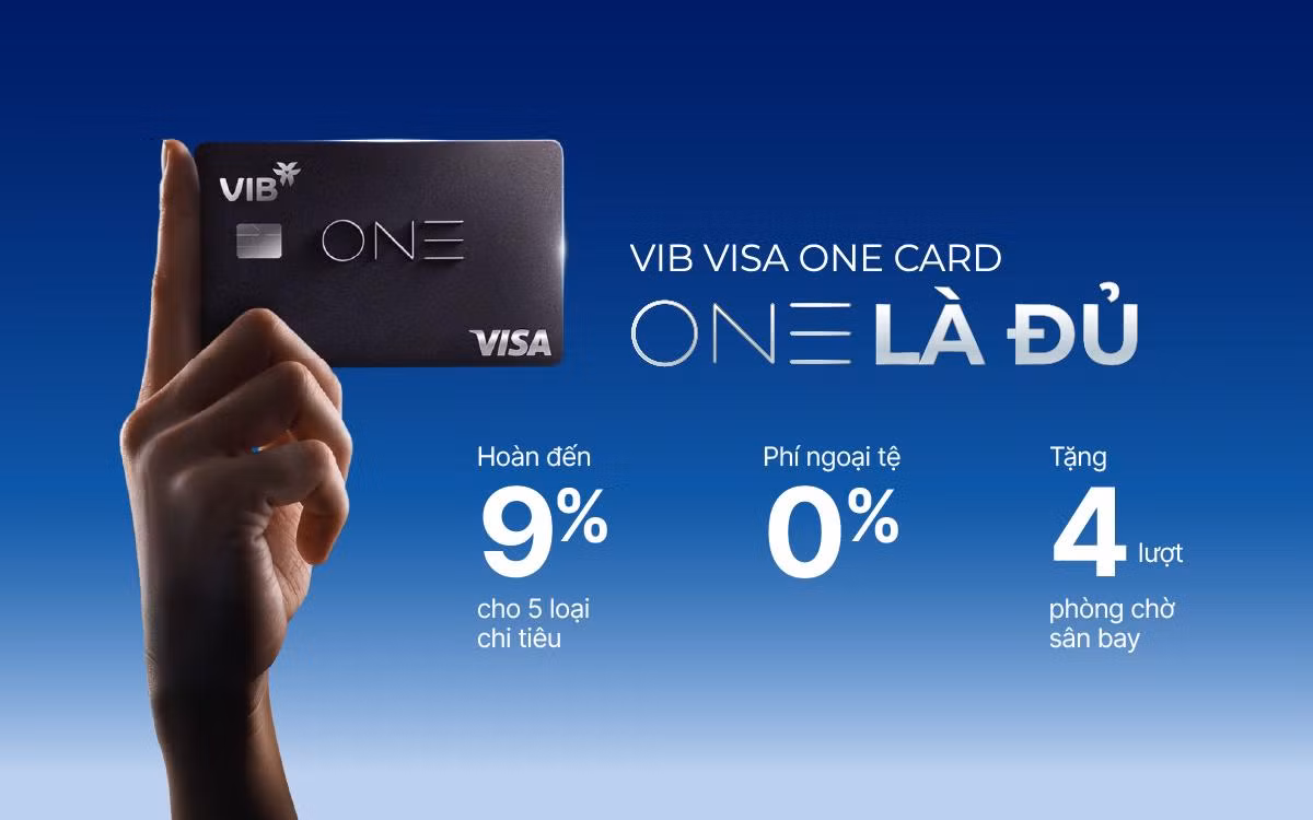 VIB One Card: Một chiếc thẻ cho mọi giai đoạn tài chính ảnh 1
