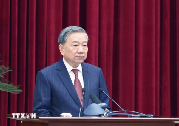 Tổng Bí thư Tô Lâm phát biểu bế mạc Hội nghị lần thứ 11 Ban Chấp hành Trung ương Đảng khóa XIII.