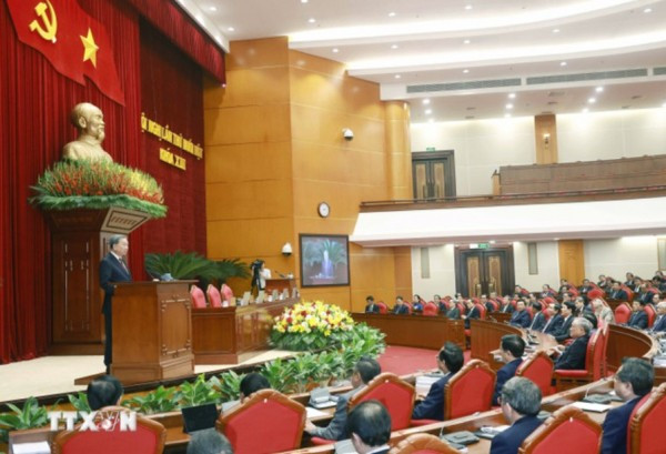 Tổng Bí thư Tô Lâm phát biểu bế mạc Hội nghị lần thứ 11 Ban Chấp hành Trung ương Đảng khóa XIII.