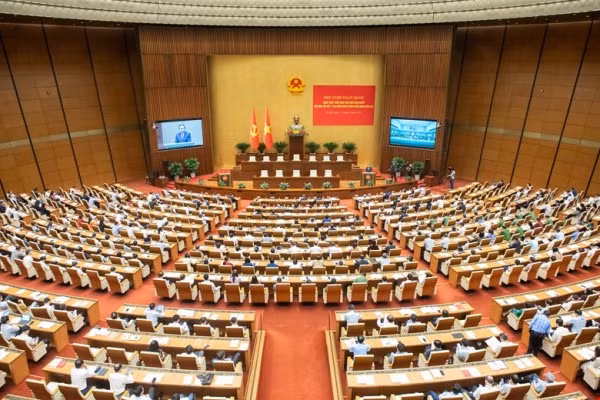 Quang cảnh hội trường.