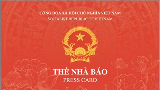 Bộ Văn hóa, Thể thao và Du lịch ban hành mẫu thẻ nhà báo 2026
