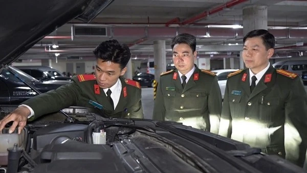 Bố trí gần 100 giường tầng phục vụ cán bộ Cảnh vệ cơ động tác chiến