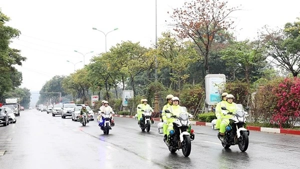 Giữ vững an ninh an toàn từ xa, góp phần vào thành công chung Đại hội lần thứ XIV của Đảng