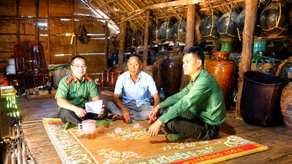 Nhịp cầu bình yên giữa đại ngàn