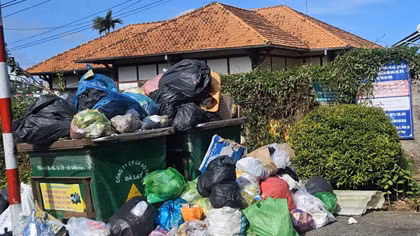 Nhà máy xử lý rác ngưng hoạt động, Đà Lạt ngập ngụa chất thải