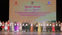Trao giải Liên hoan nghệ thuật sân khấu chuyên nghiệp về "Hình tượng người chiến sĩ Công an"