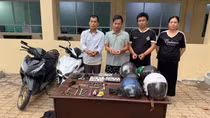 Triệt phá nhóm đối tượng trộm cắp và tiêu thụ xe máy liên tỉnh