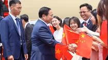 Thủ tướng tới Thiên Tân, bắt đầu chuyến công tác dự Hội nghị WEF và làm việc tại Trung Quốc