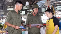 Góp phần cùng lực lượng Công an bảo đảm cuộc sống bình yên của nhân dân
