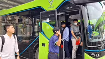 Hà Nội khai trương tuyến buýt điện miễn phí kết nối Lăng Bác - Bờ Hồ