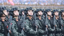 Vinh dự, tự hào với nhịp bước của người chiến sĩ CAND giữa Quảng trường lịch sử