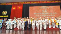 Công an các tỉnh công bố quyết định về tổ chức bộ máy và công tác cán bộ