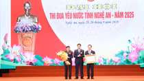 Tôn vinh các điển hình tiên tiến trong phong trào thi đua yêu nước ở Nghệ An