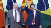 Việt Nam-Brazil đánh giá cao tiềm năng hợp tác giữa hai nền bóng đá