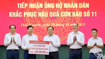 Agribank hỗ trợ người dân Thái Nguyên khắc phục hậu quả thiên tai