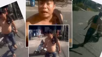 Truy xét người đàn ông cầm hung khí đập phá xe tải