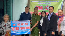 Ấm áp nghĩa tình với gia đình liệt sỹ CAND
